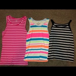 3 girls tanktops